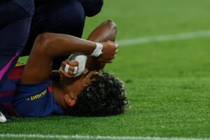Lamine Yamal, baja sensible para el Barça